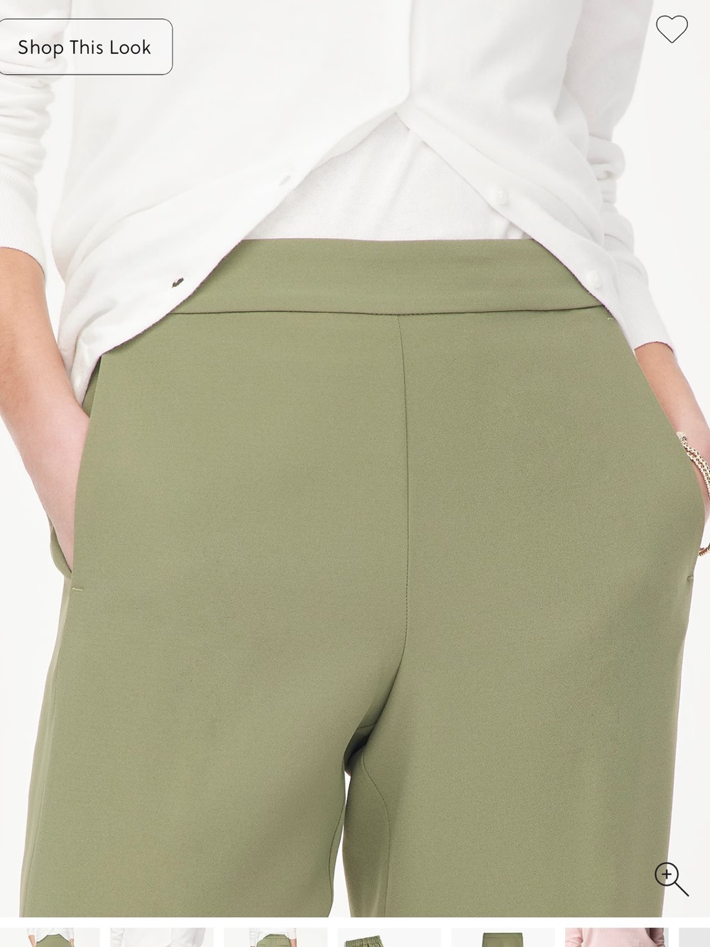 J. Crew Factory Jamie wide-leg pant pull on pants - General Surplus - Picture 3 of 9